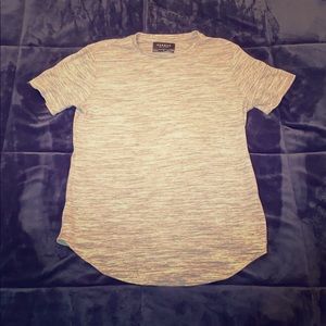 Gray Long Fit PacSun Shirt